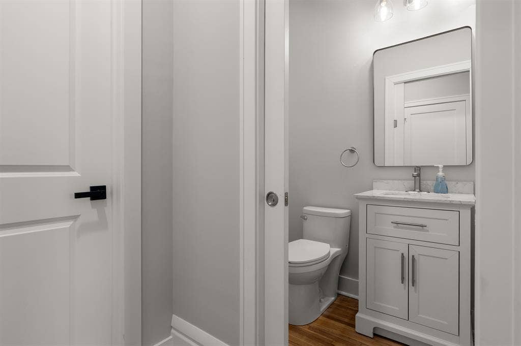 In-Room Half Bath and Laundry!!