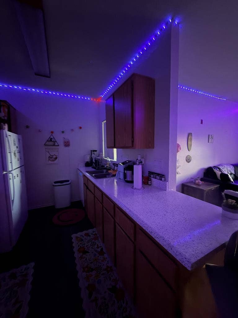 Bed & Bathroom available