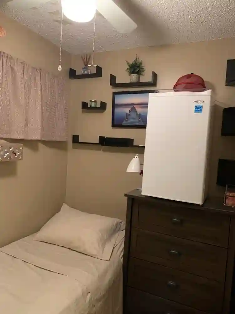 Small room in townhouse community.