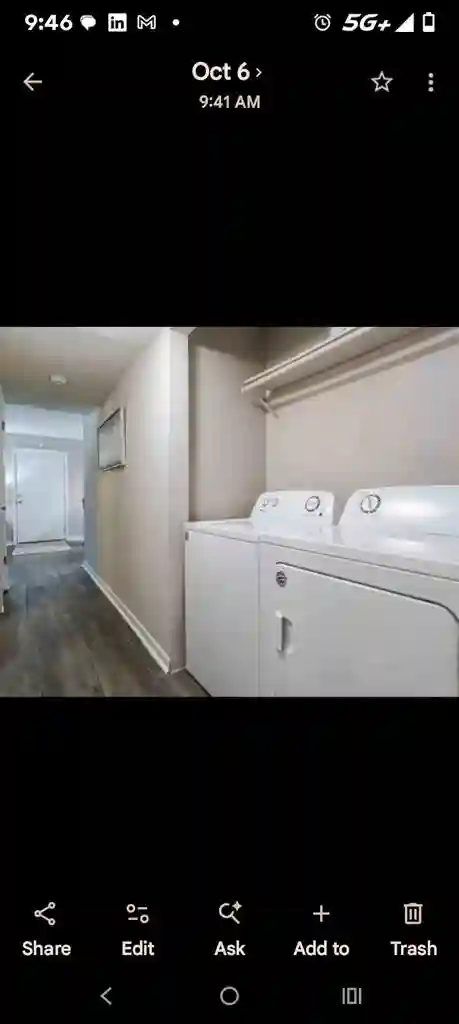 Clean and spacious room available.