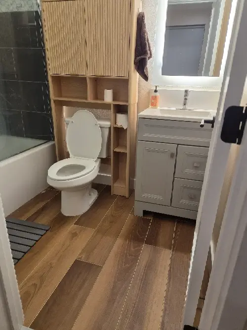 Room with private bathroom