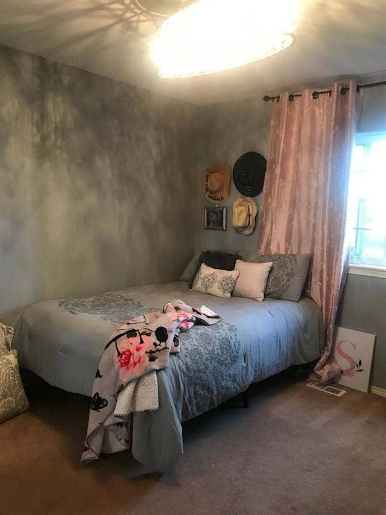 Private bedroom in large Tri-level