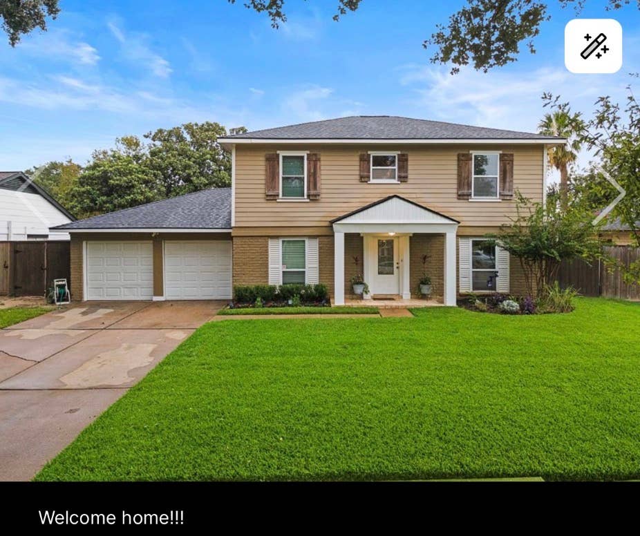 Master or guest bedroom available