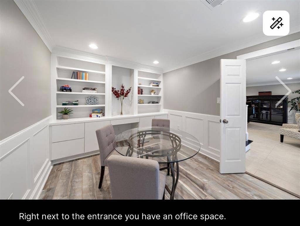 Master or guest bedroom available