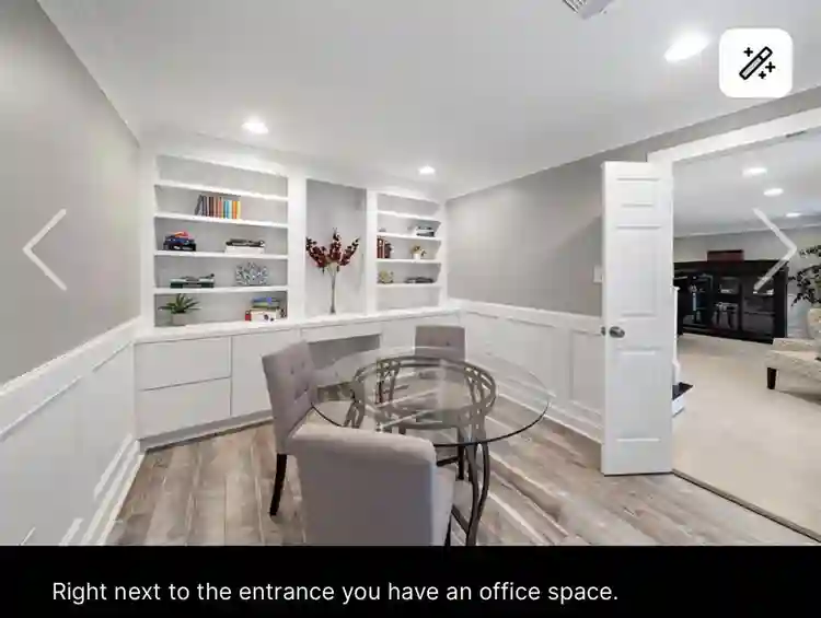 Master or guest bedroom available