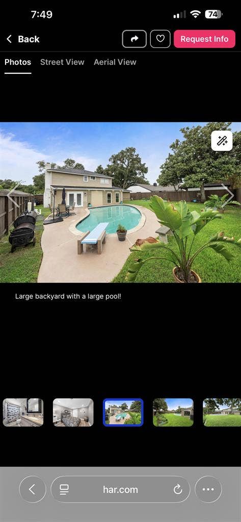 Master or guest bedroom available