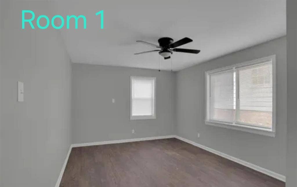 Two rooms available