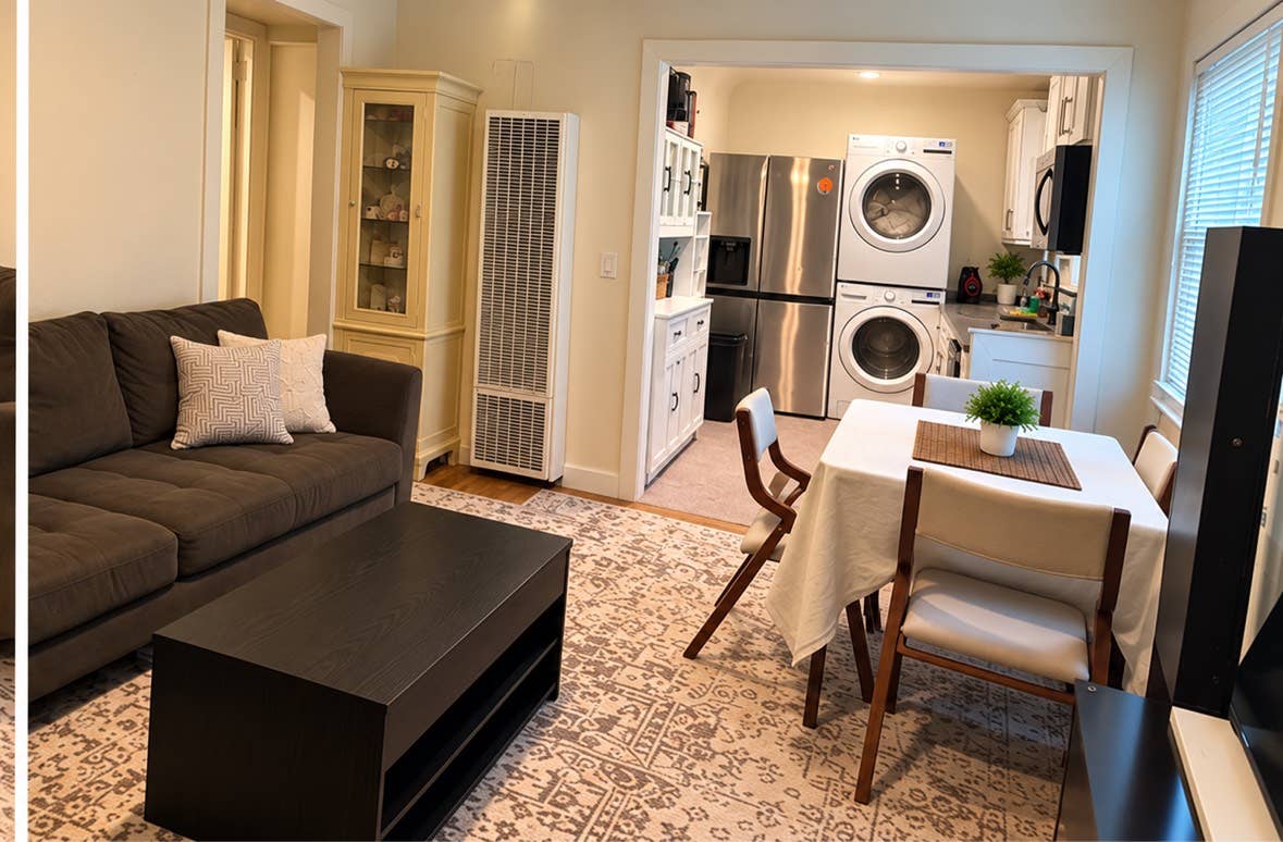 Cozy two bedroom fully furnished!