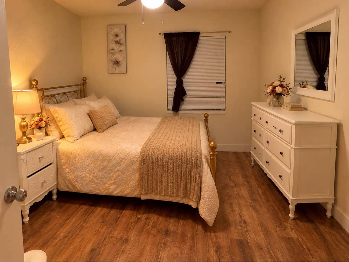 Cozy two bedroom fully furnished!