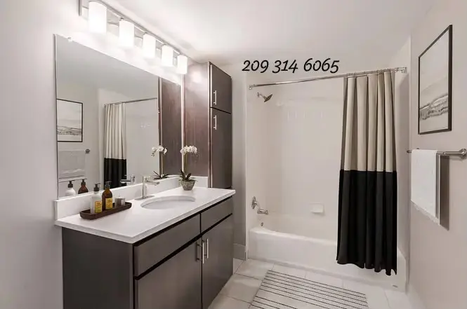 This 1-BR is fully furnished