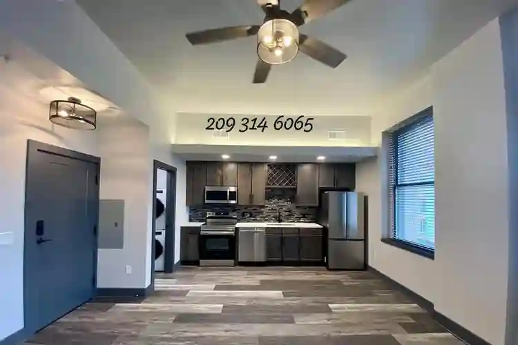 This luxurious apartment