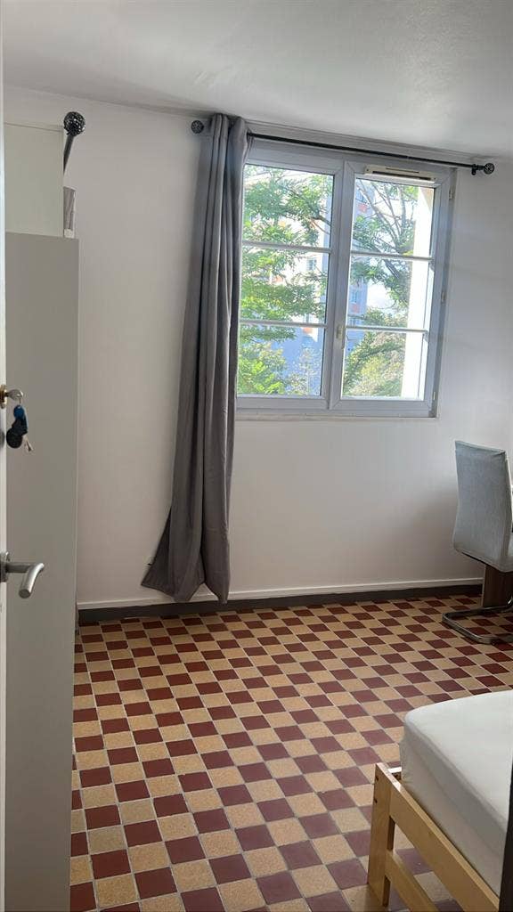 Colocation féminine, chambres
