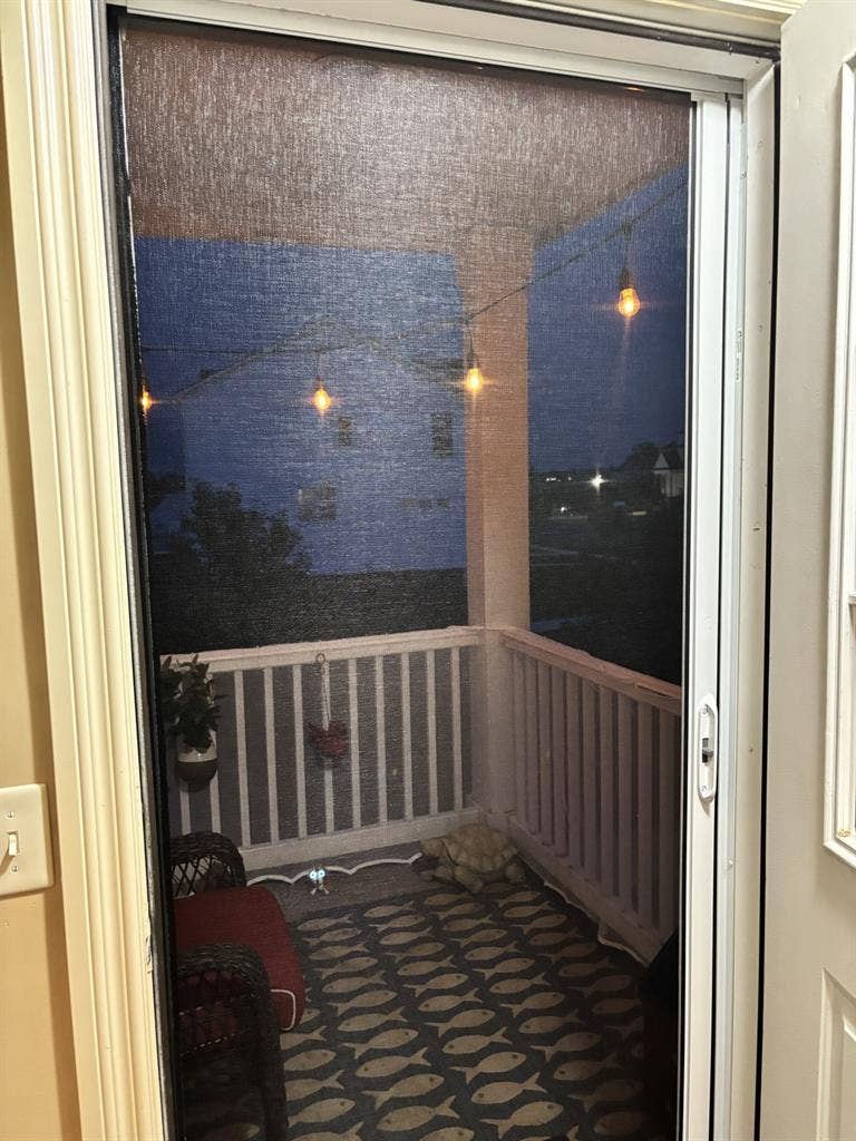 Upstairs, Macomb Beautiful area