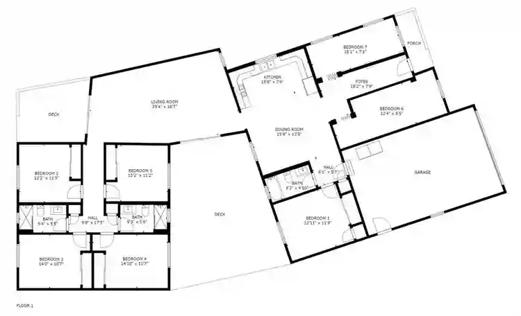 1 BR in East Palo Alto