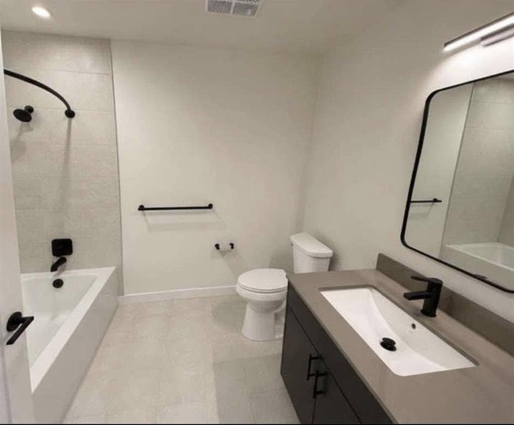 Private room with private bathroom.
