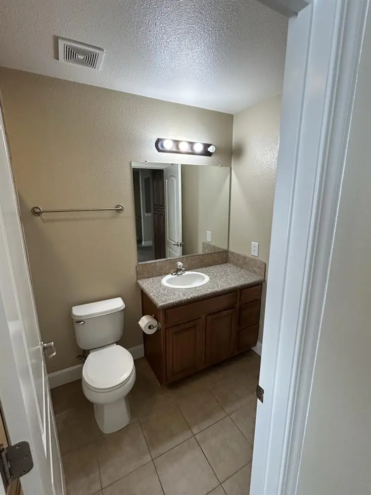 Master Bedroom and bath + garage