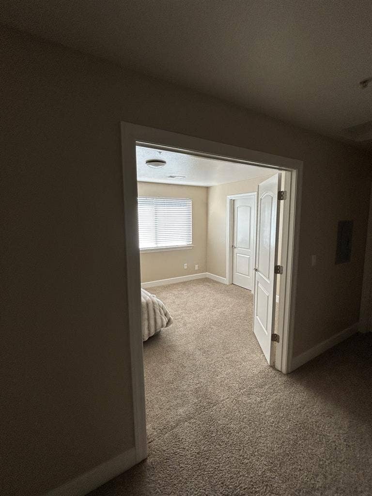 Master Bedroom and bath + garage