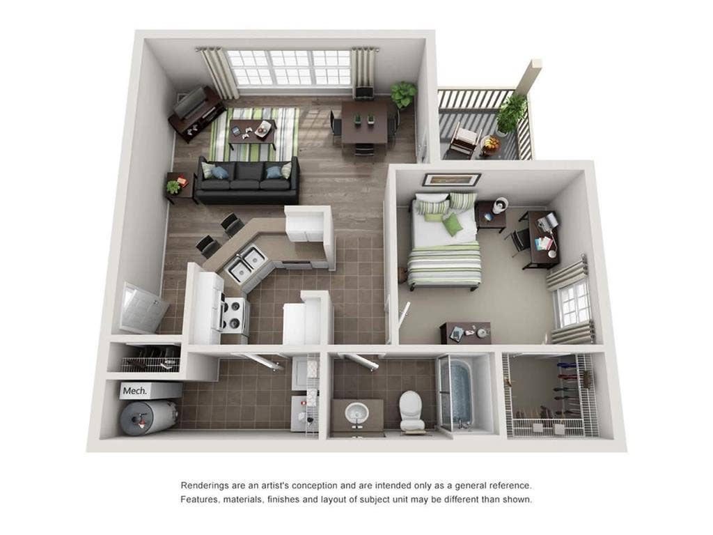 Fully Furnished 1 Bed - Grindstone