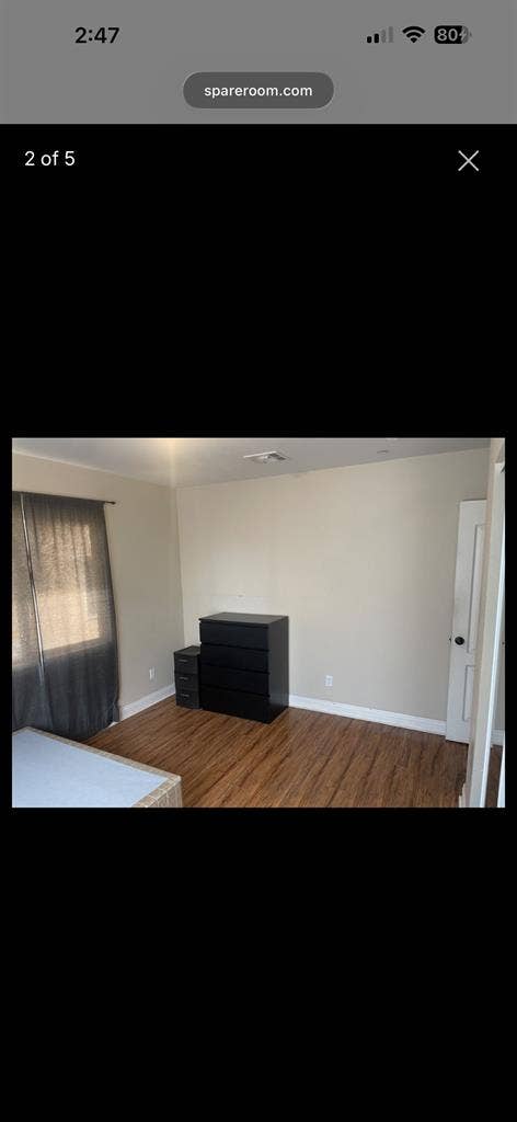 1300 Primary Room/ private bathroom