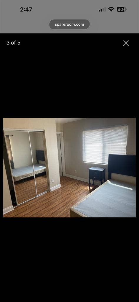 1300 Primary Room/ private bathroom