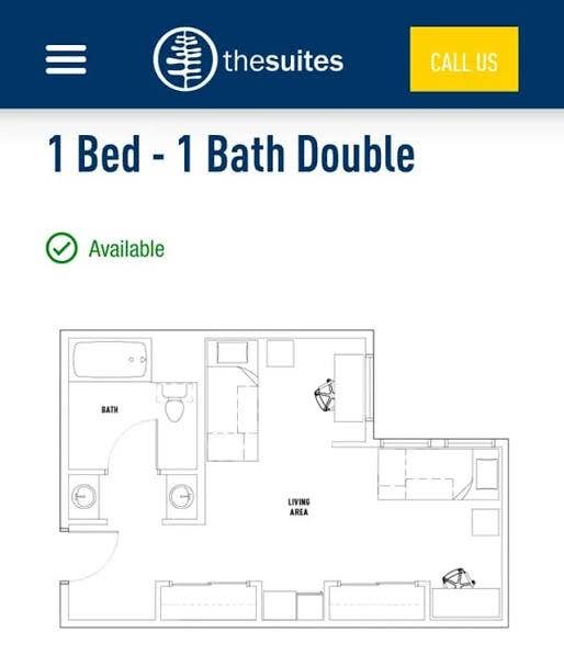 SHARED 1 BED 1 BATH THE SUITES NAU
