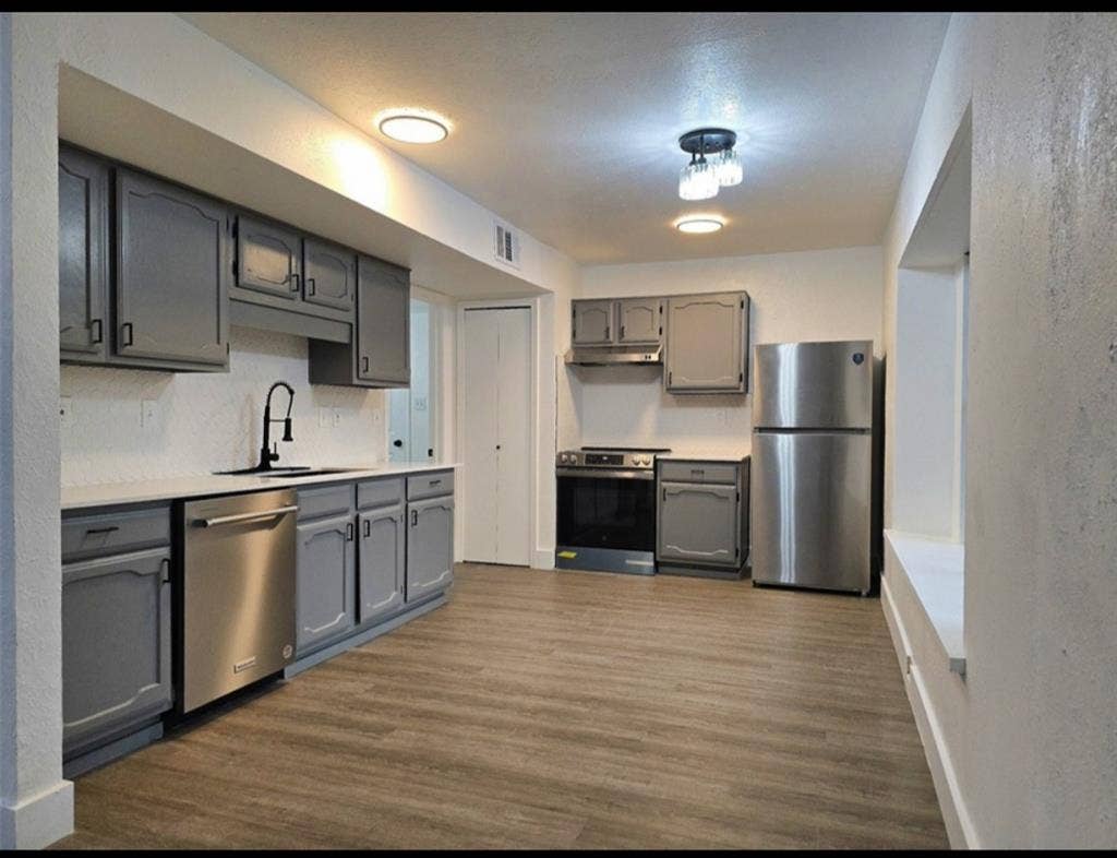 Renting out one furnished bedroom.