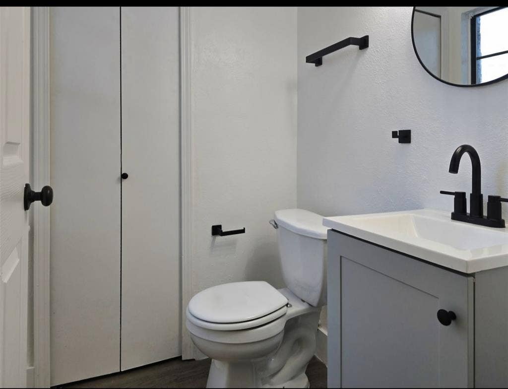 Renting out one furnished bedroom.