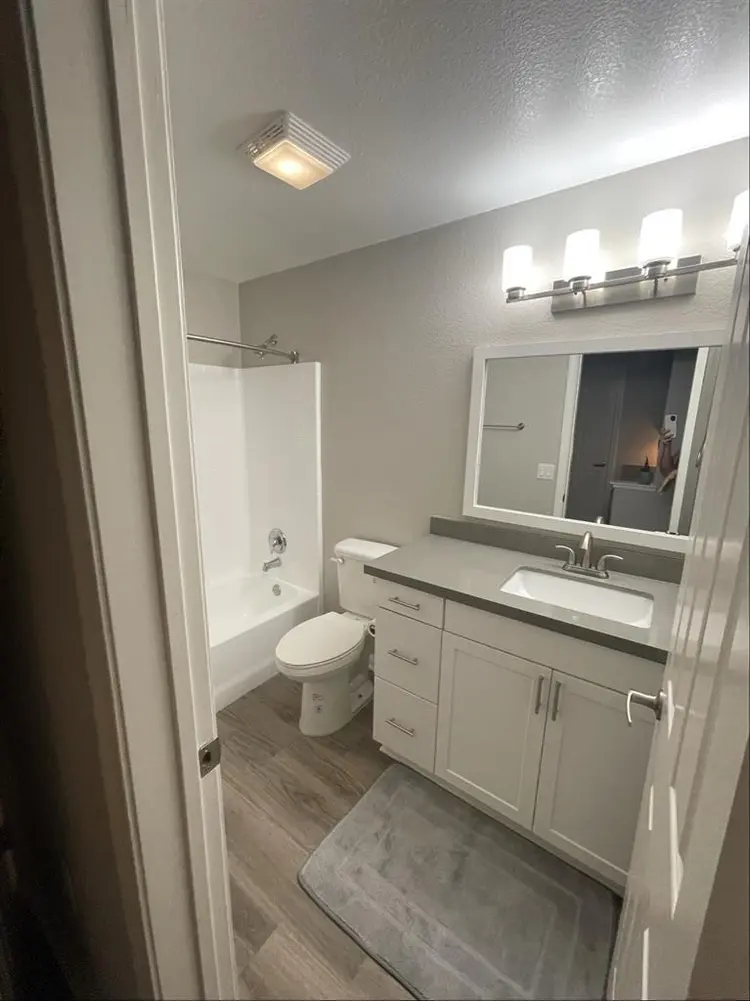 Room with private bathroom
