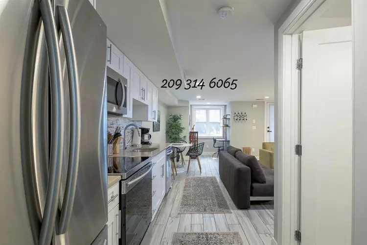 stunningly renovated 1-bedroom,