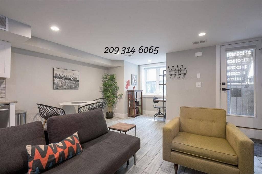 stunningly renovated 1-bedroom,