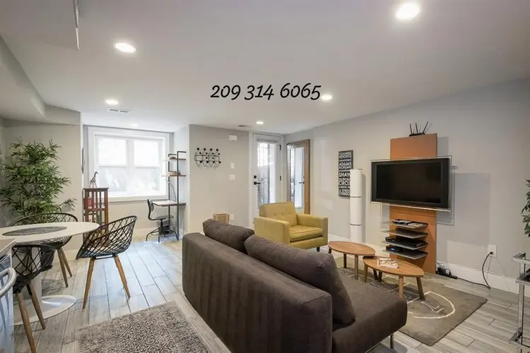 stunningly renovated 1-bedroom,