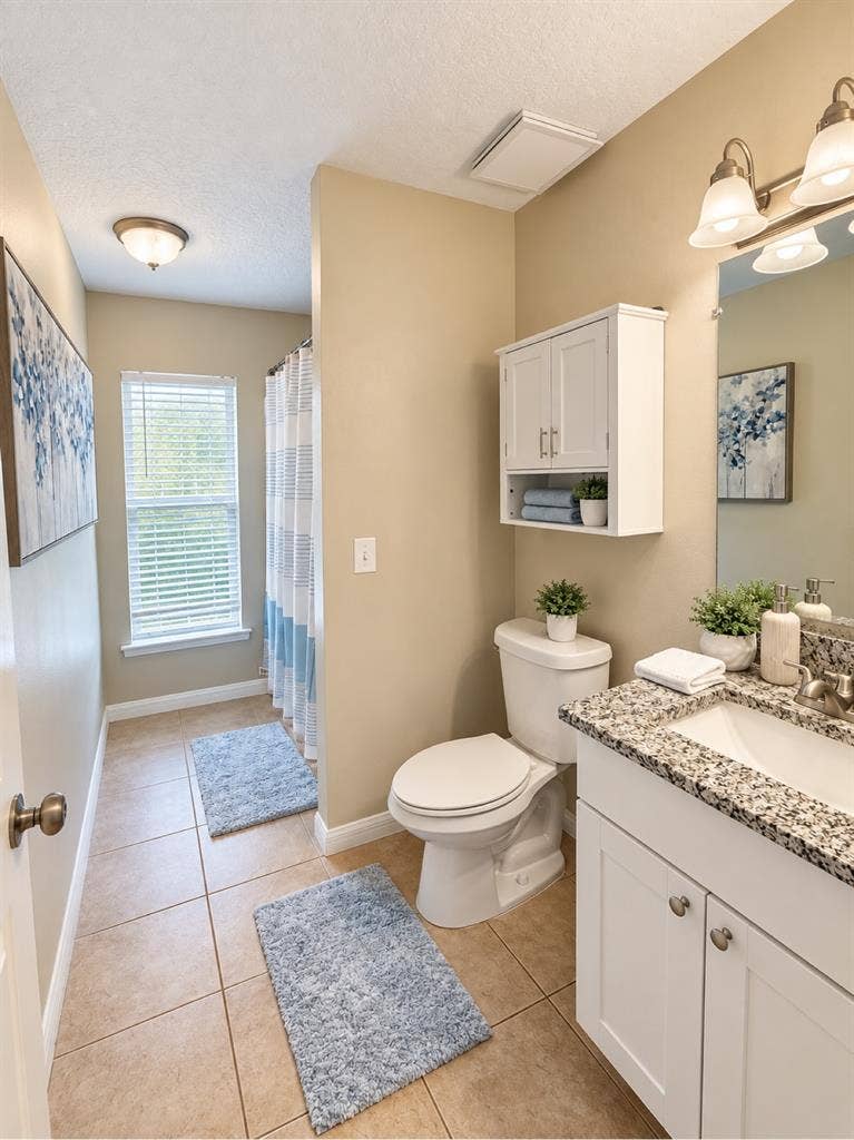 Room with private bathroom
