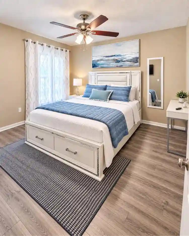Room with private bathroom