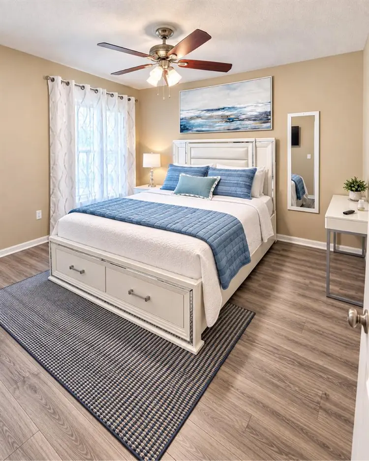 Room with private bathroom