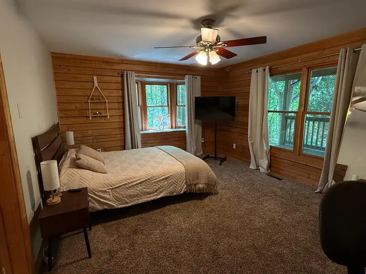 Furnished suite/log home on acreage