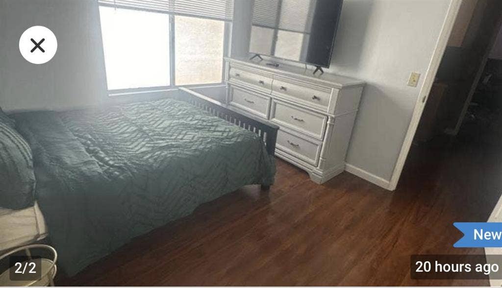 One furnished room now available!