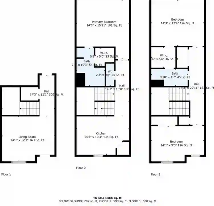 Third floor bedroom/bathroom