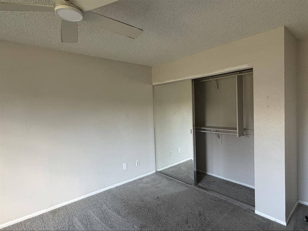 Master bedroom with bathroom