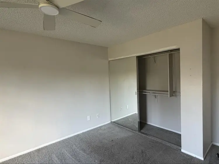 Master bedroom with bathroom