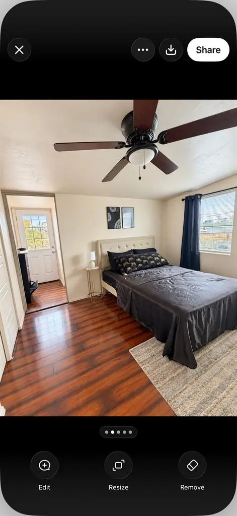 Your own separate entrance room.