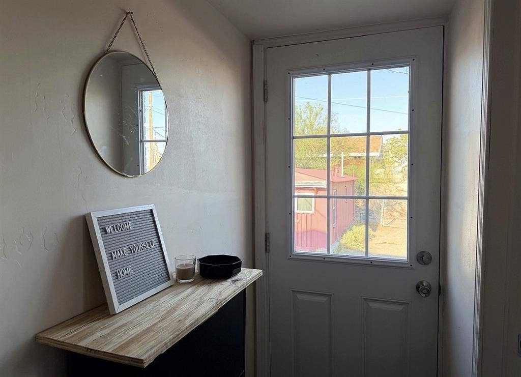 Your own separate entrance room.