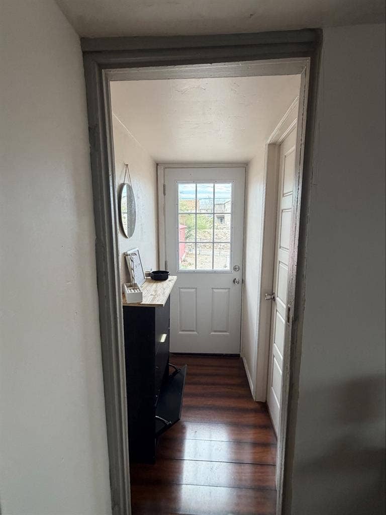 Your own separate entrance room.
