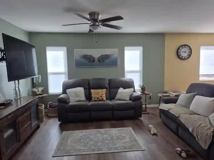 Room and own bathroom.