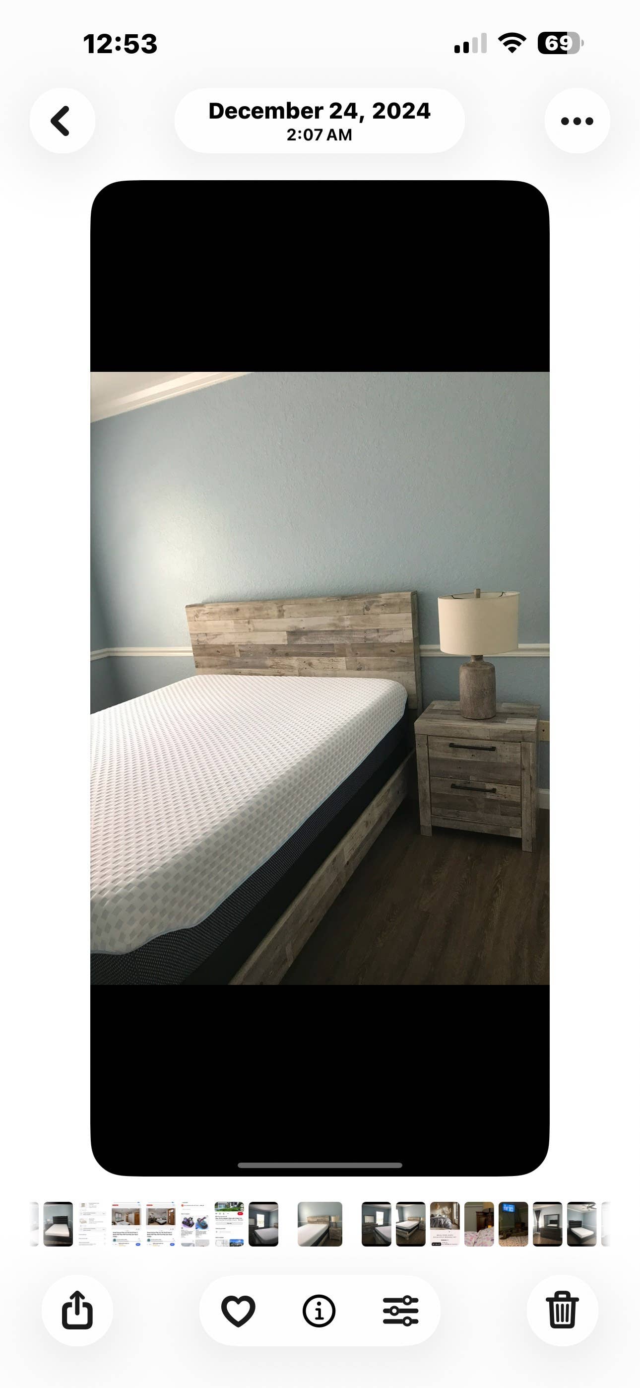 Furnished bedroom