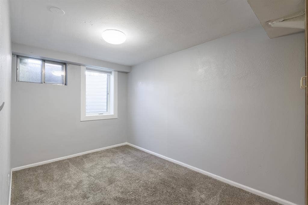Shaw Heights Basement Bedroom