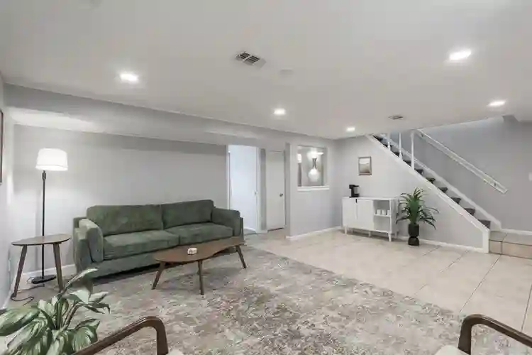 Shaw Heights Basement Bedroom
