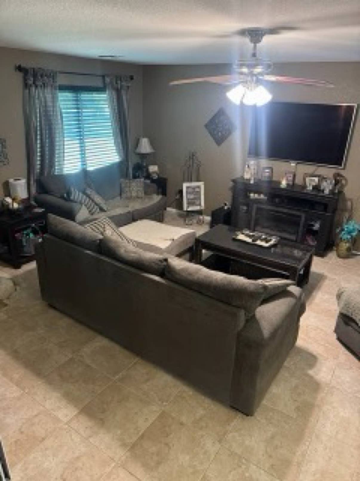 Large furnished room with king bed!