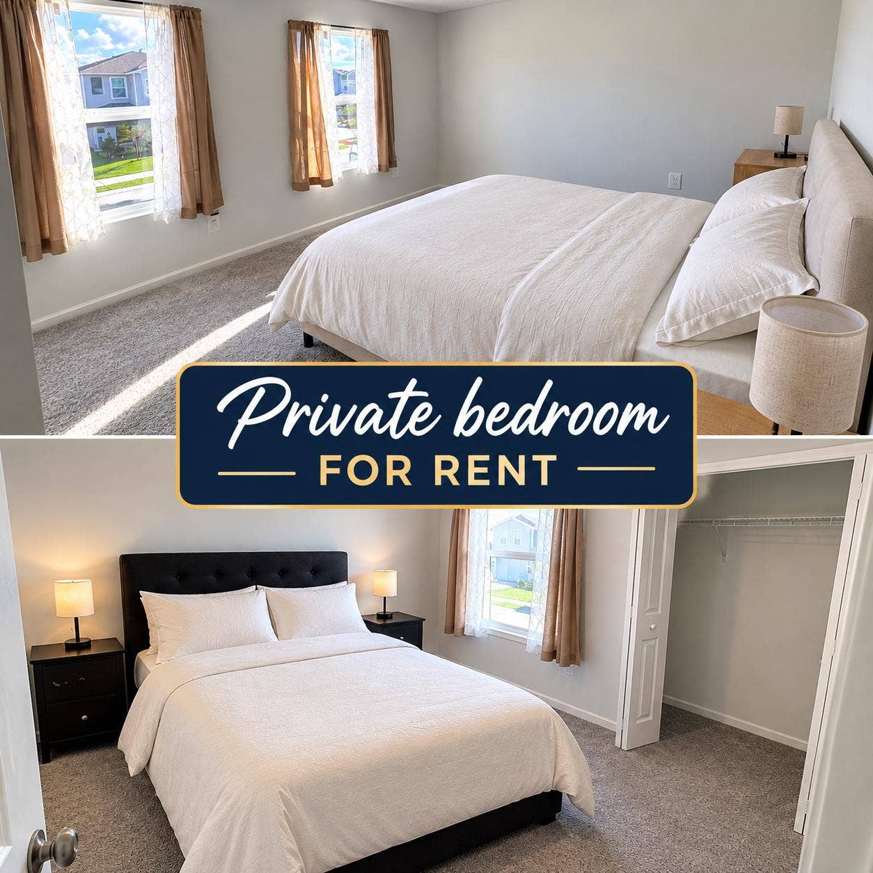 Furnished rooms for rent
