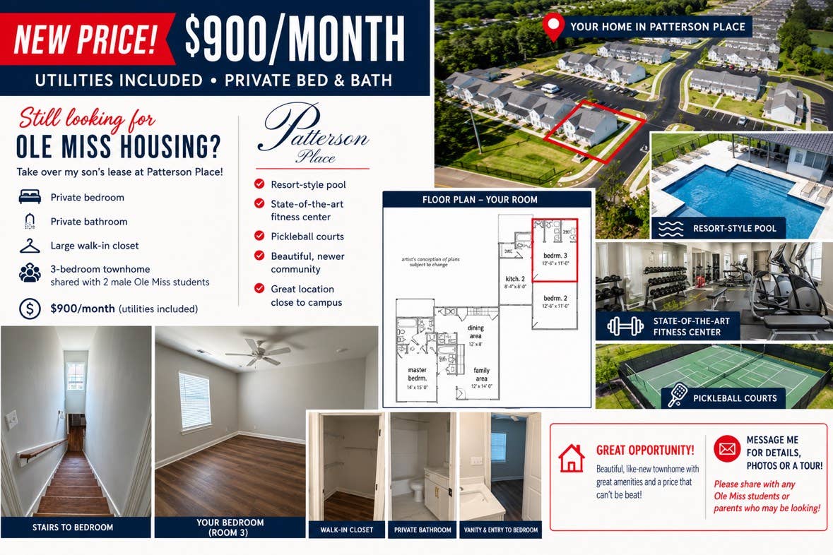 $900/Mo - Private Bedroom & Bath