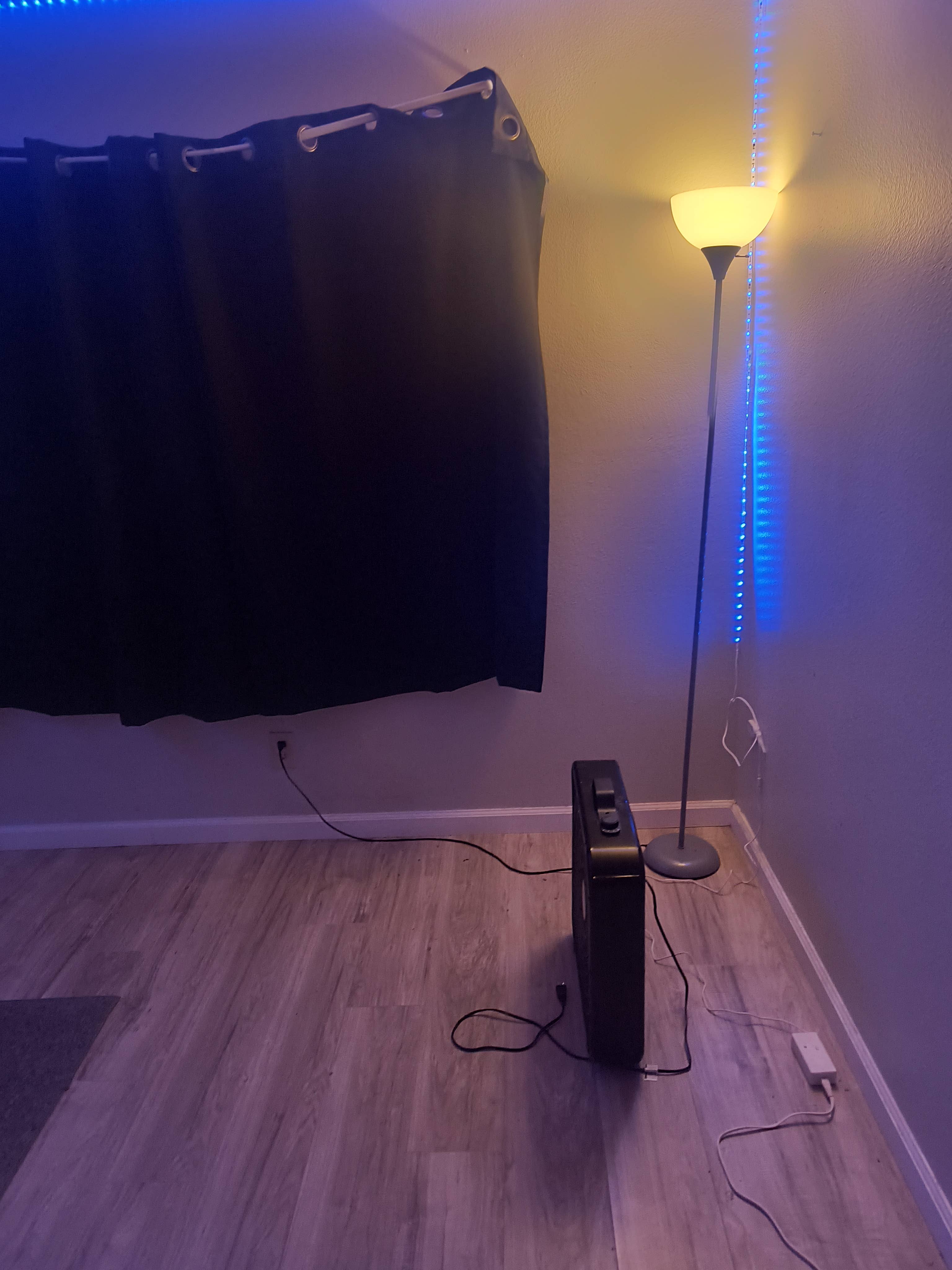 Private single room and bathroom